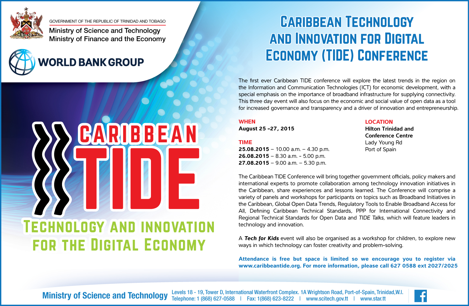 Caribbean TIDE conference Ministry of Finance