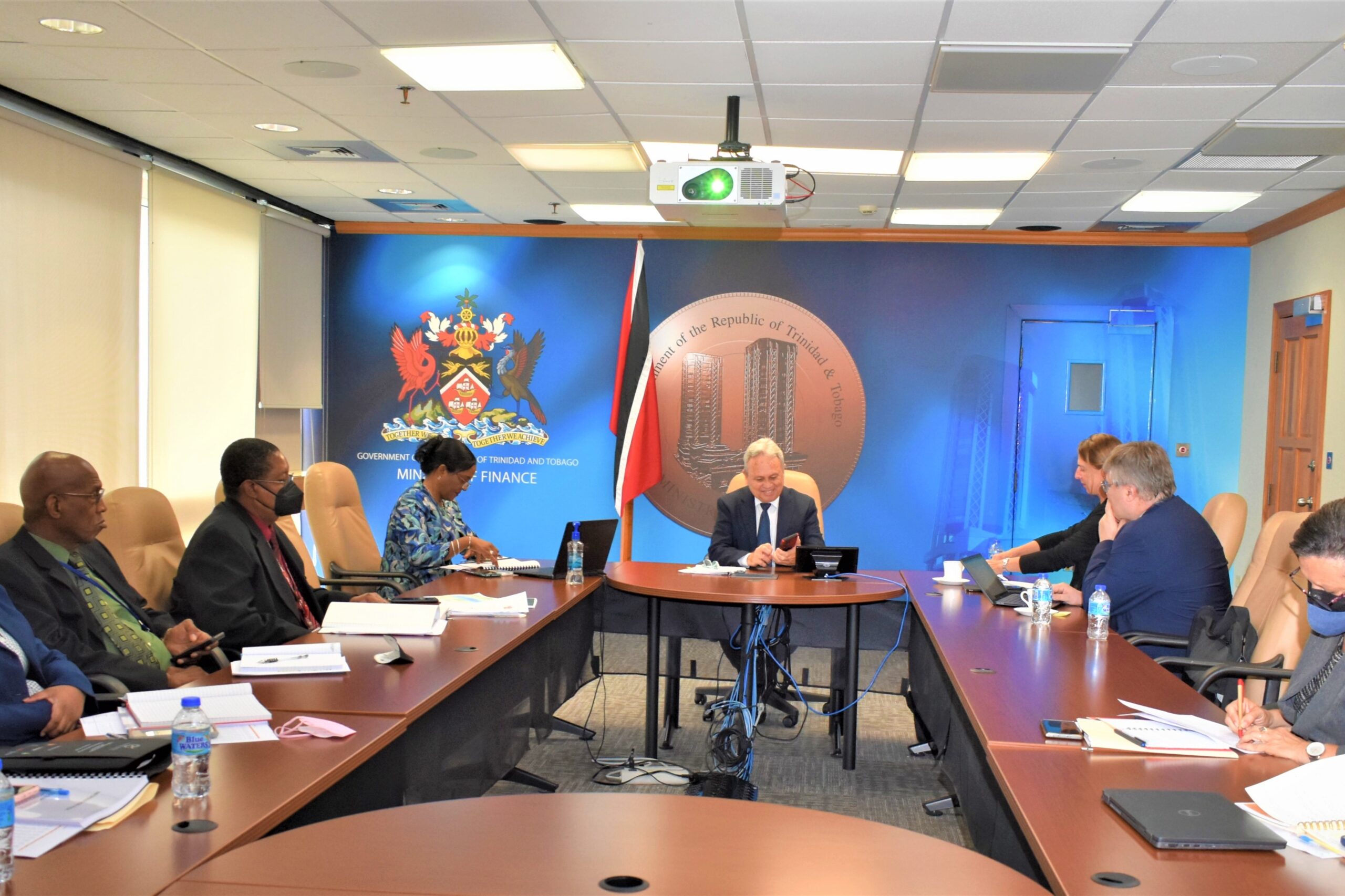 Minister of Finance meets with the World Bank Mission Team