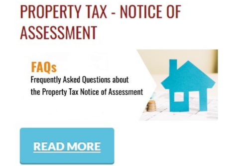 PROPERTY TAX - NOTICE OF ASSESSMENT FAQ