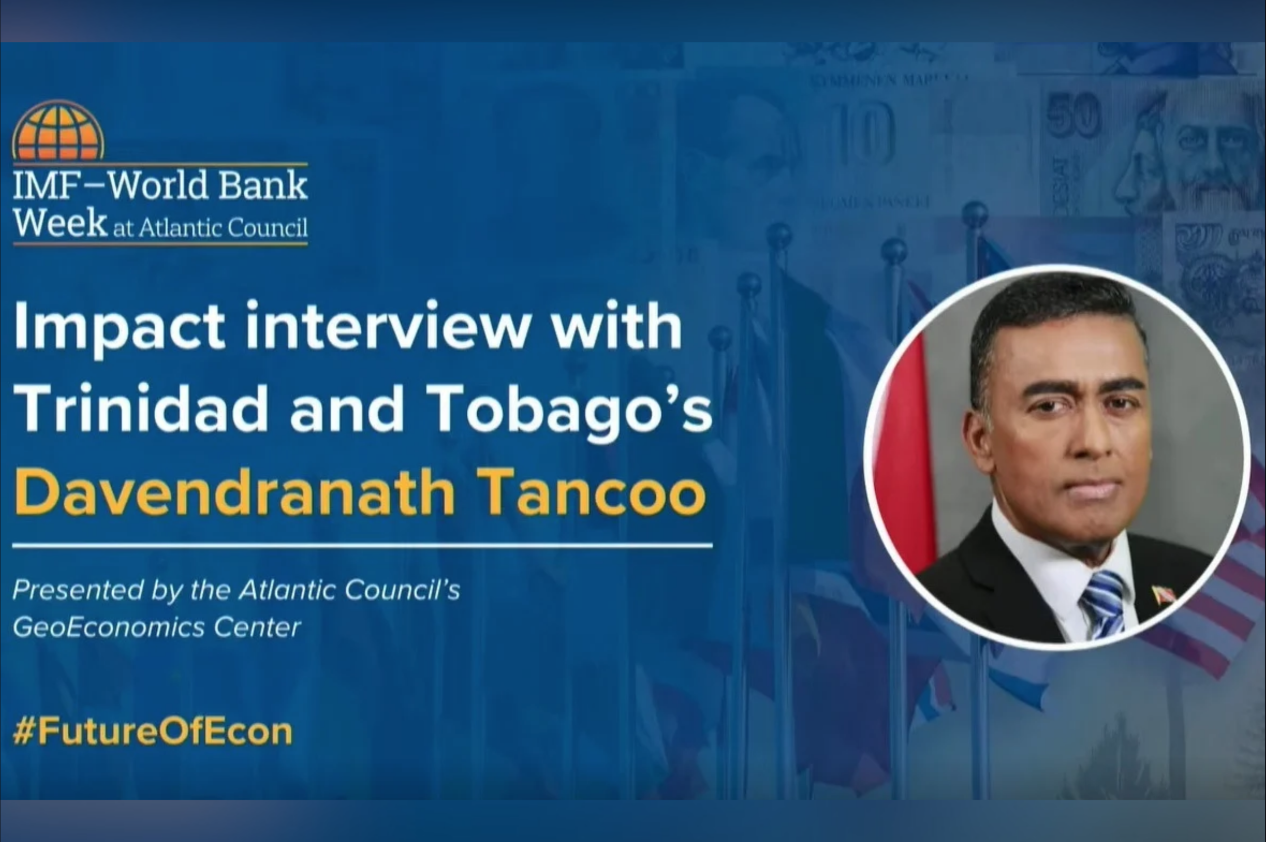 Impact interview with Trinidad and Tobago's Minister of Finance
